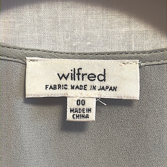 ARITZIA Wilfred Vignette Silk Dress // Size 00 - Picture 3 of 4